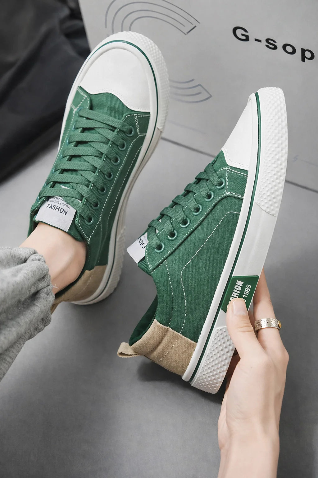 Lightweight Canvas Sneakers