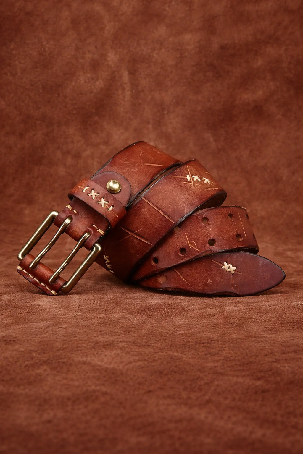 Genuine Leather Tactical Belt