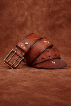 Genuine Leather Tactical Belt