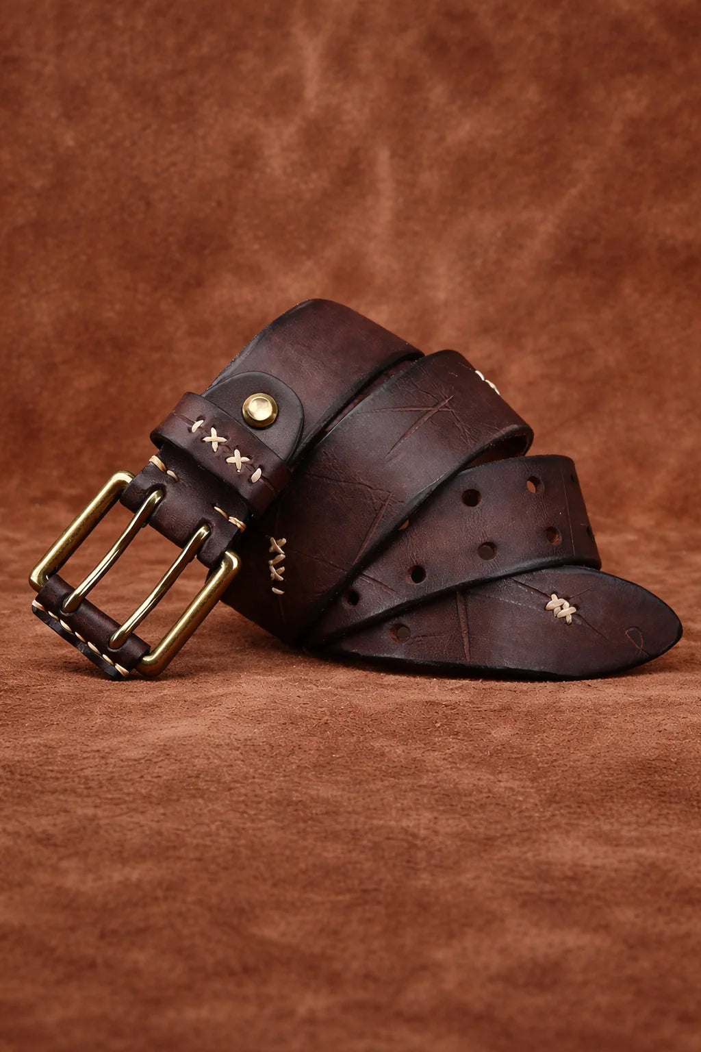 Genuine Leather Tactical Belt