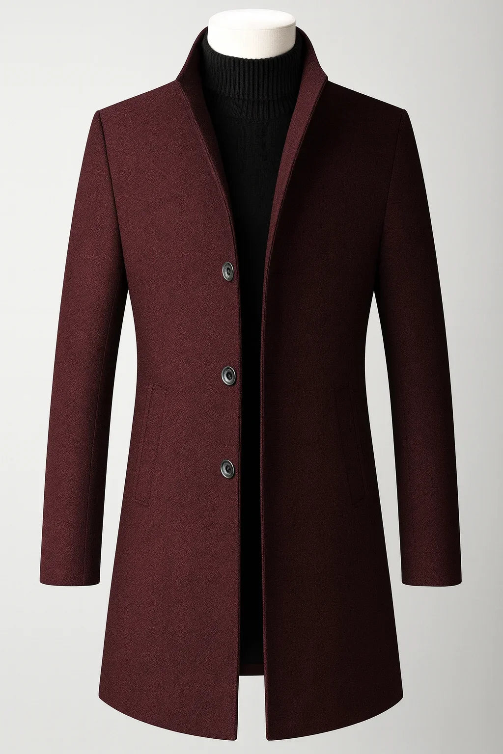 Men’s Long Trench Coat