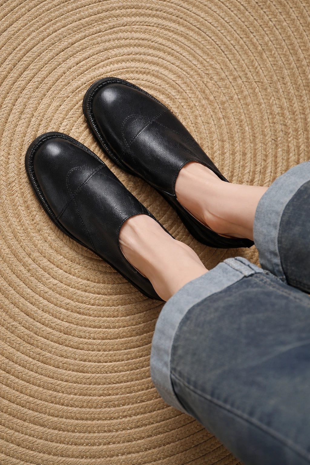 Brogue Leather Pumps