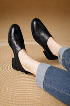 Brogue Leather Pumps