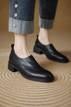 Brogue Leather Pumps