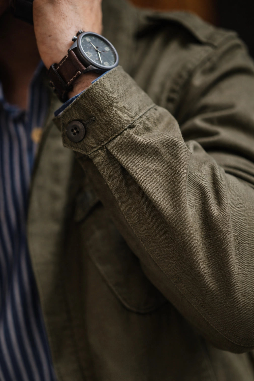 Vintage Utility Shirt Jacket