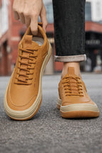 Urban Leather Lace Sneakers