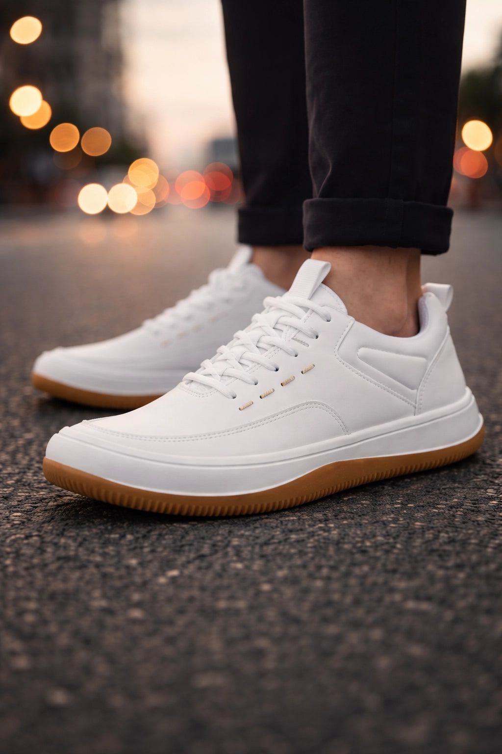 Urban Leather Lace Sneakers