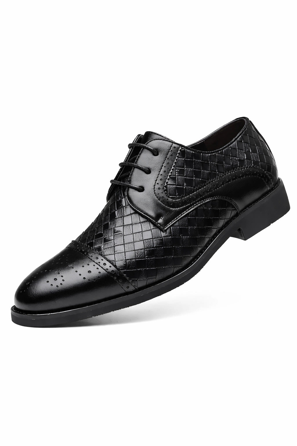 WeaveCraft Derby Dress Shoes