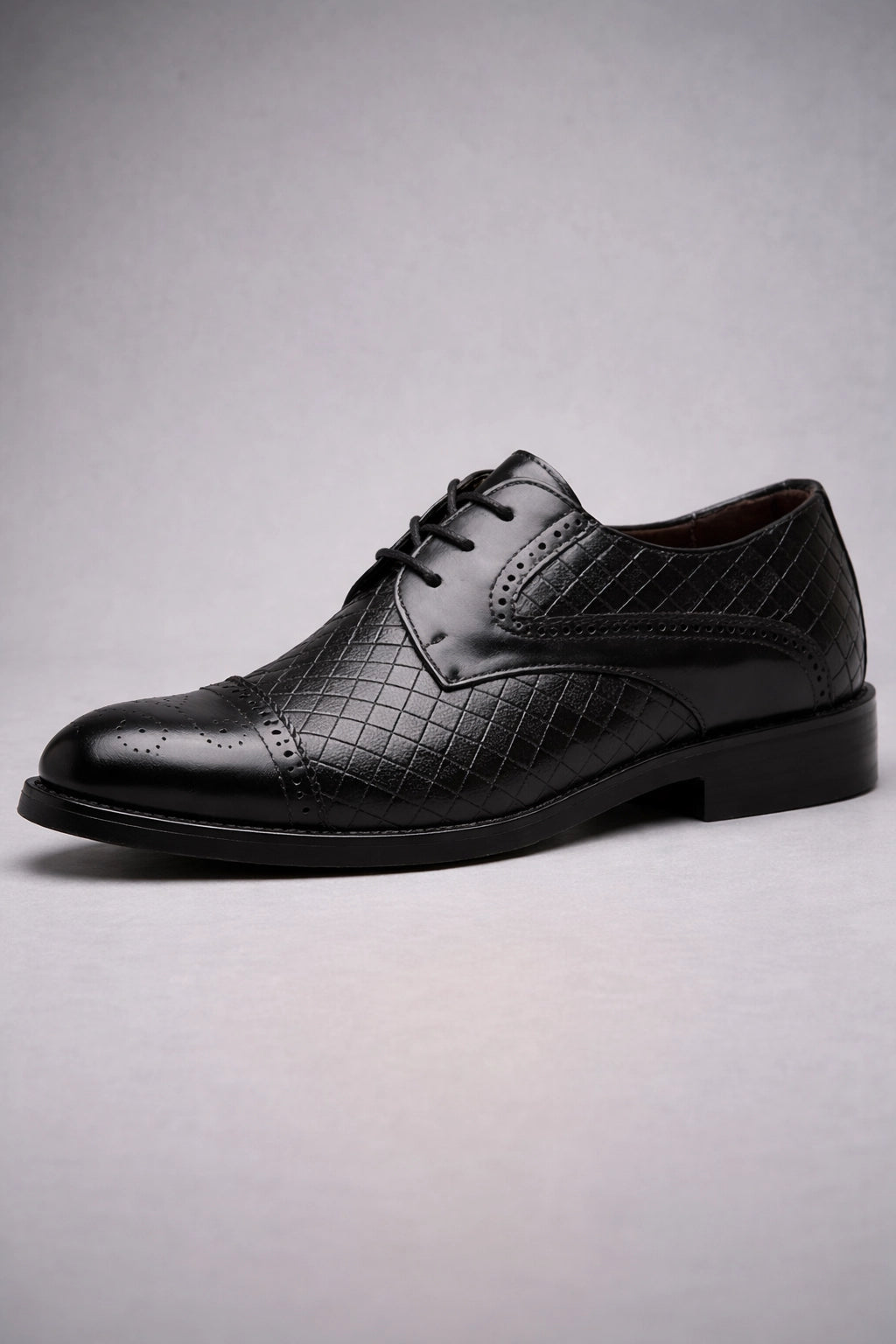 WeaveCraft Derby Dress Shoes