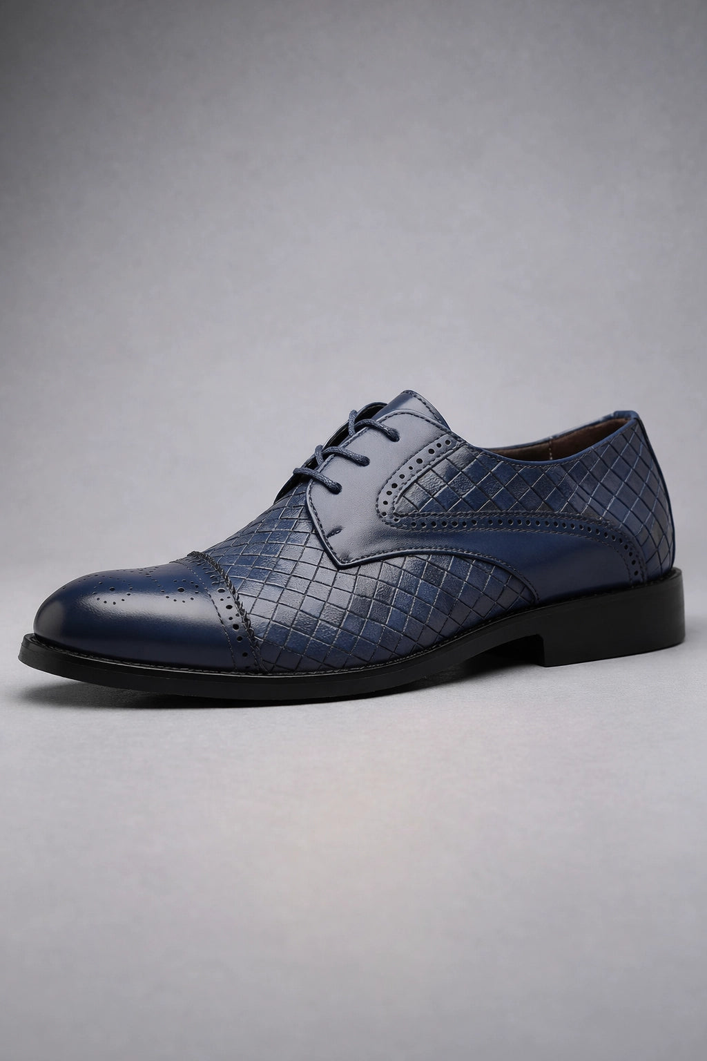 WeaveCraft Derby Dress Shoes