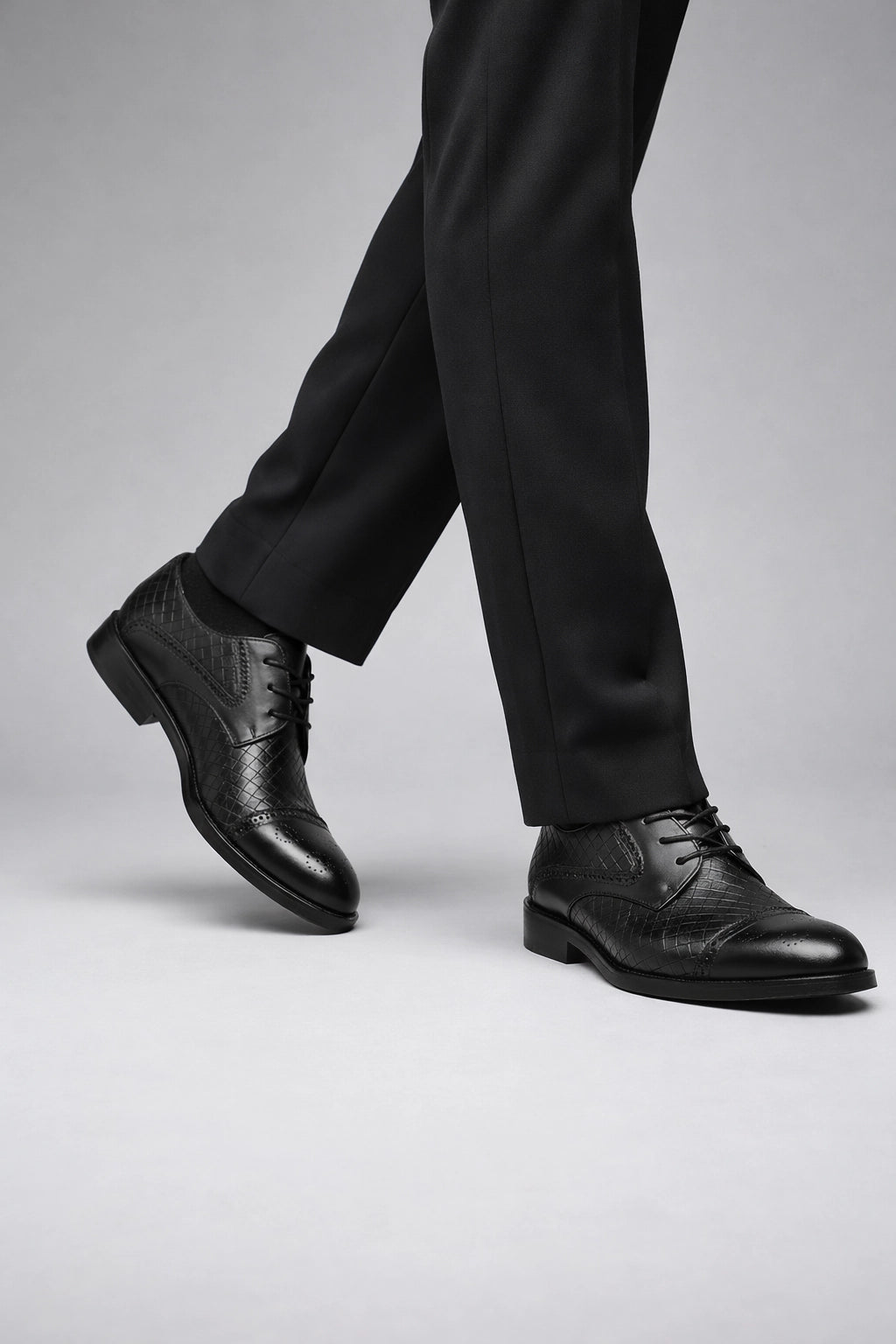 WeaveCraft Derby Dress Shoes