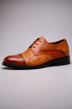WeaveCraft Derby Dress Shoes