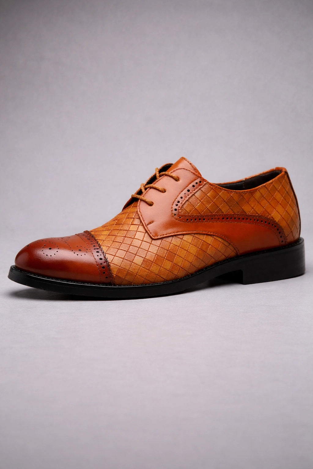 WeaveCraft Derby Dress Shoes