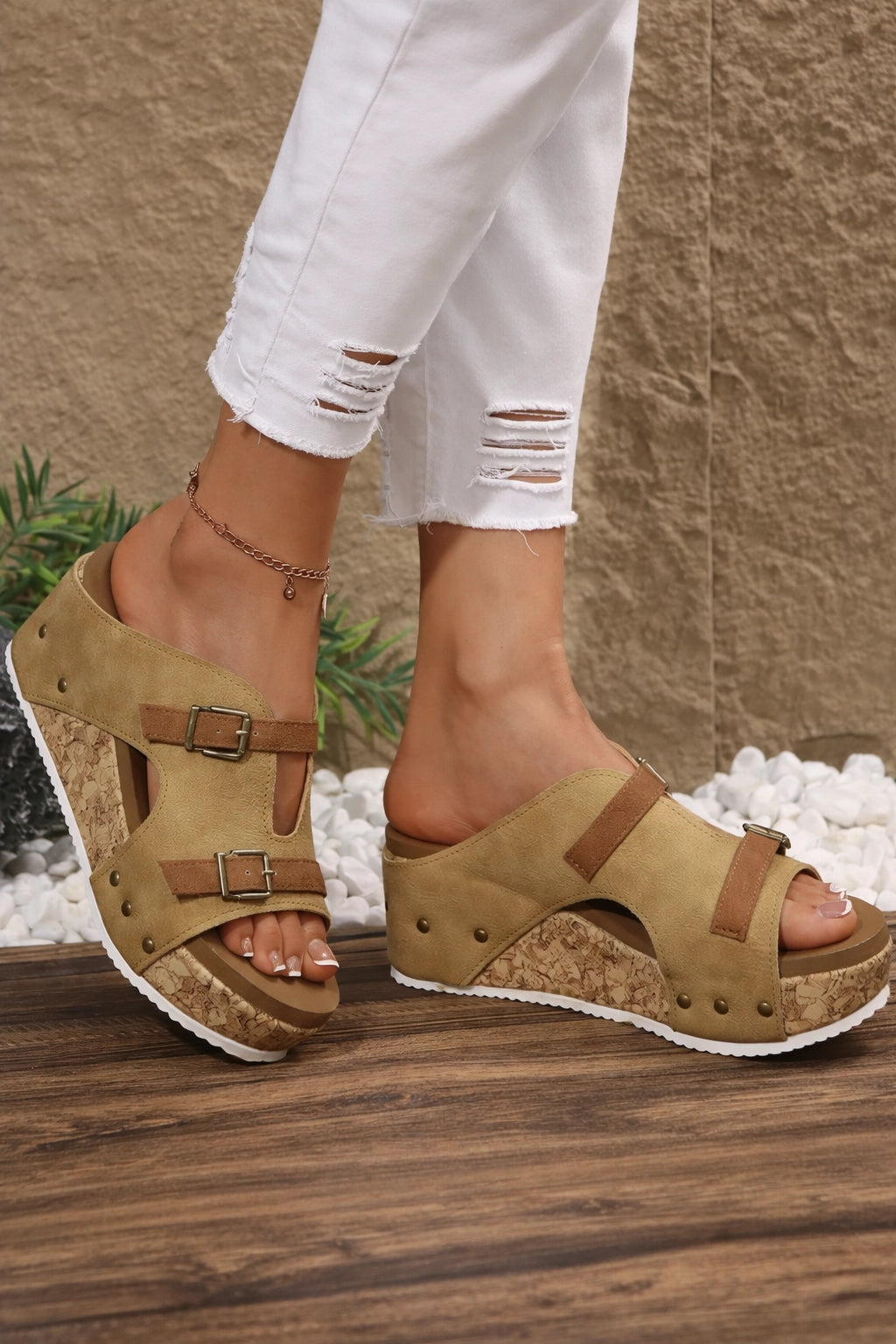 Coastal Luxe Wedge Sandals