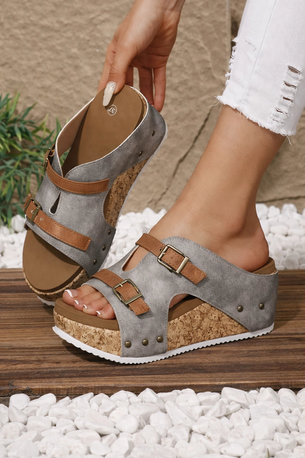 Coastal Luxe Wedge Sandals