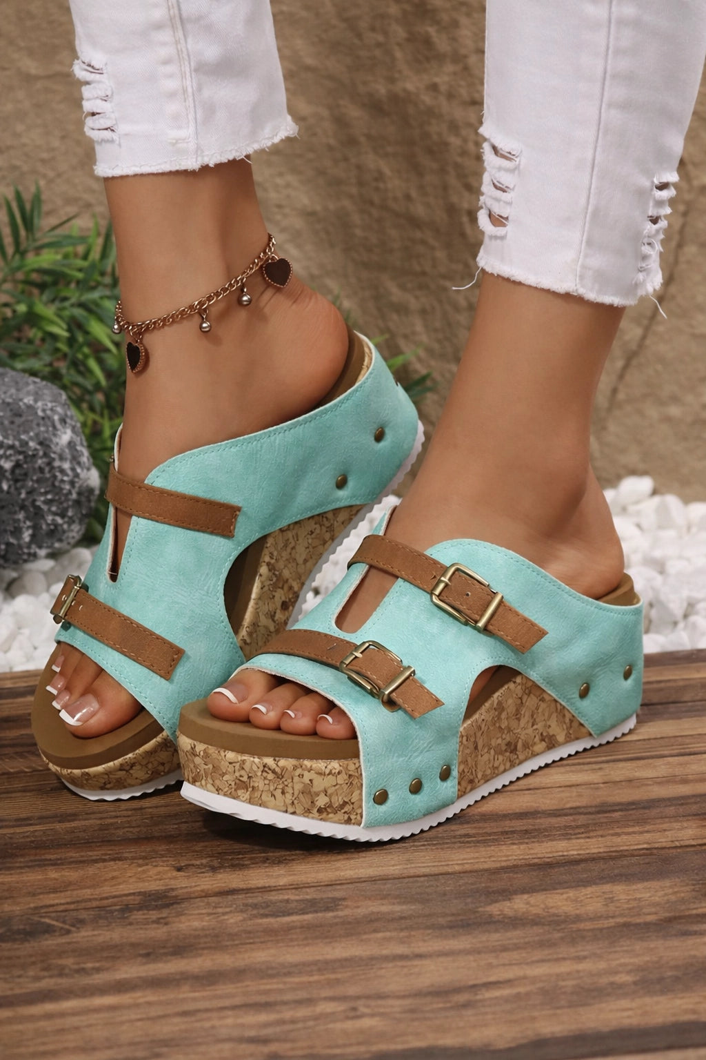 Coastal Luxe Wedge Sandals