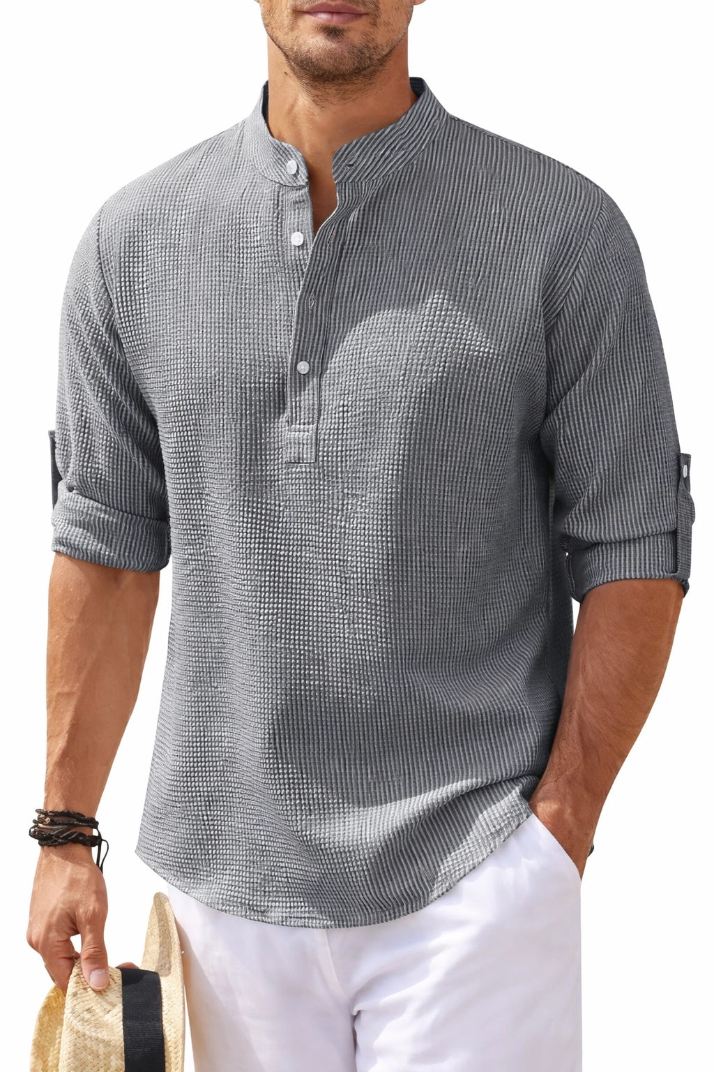 Textured Casual Shirt
