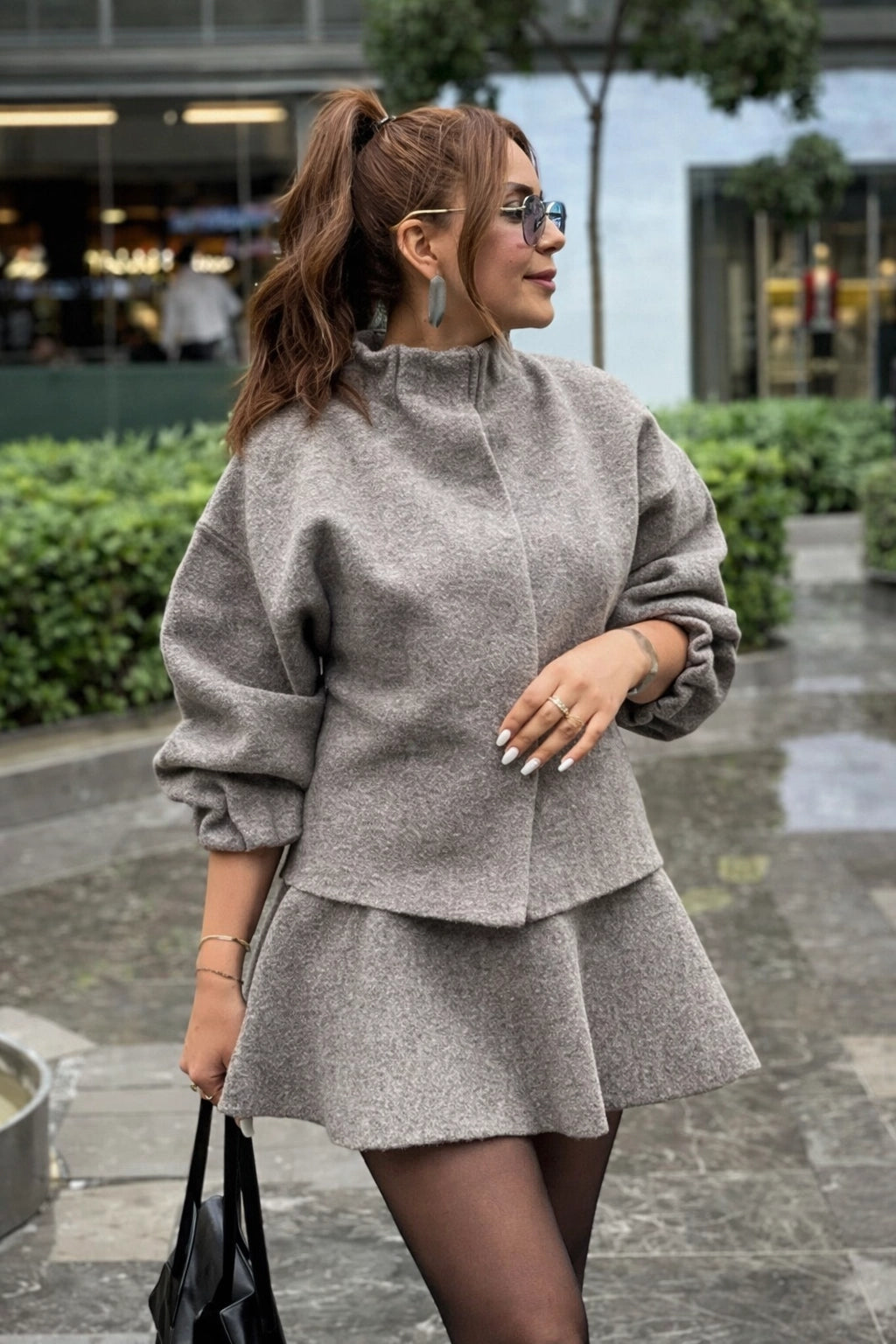 Elara Tailored Skirt Set