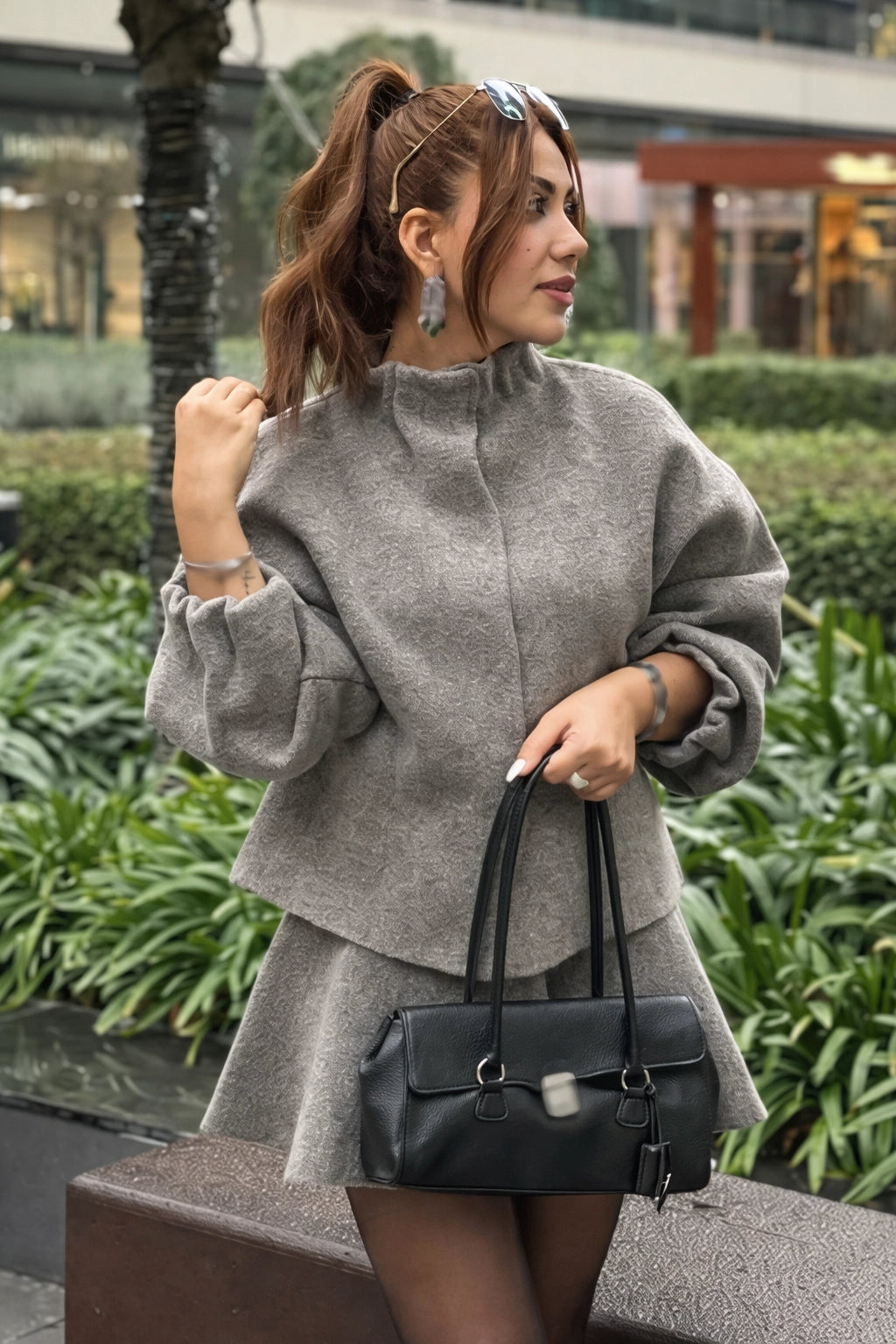 Elara Tailored Skirt Set