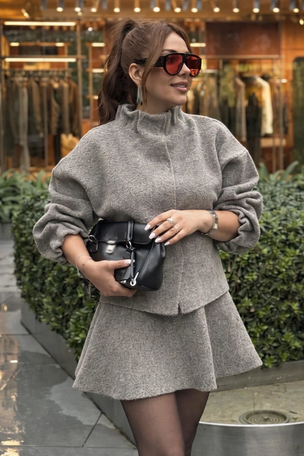 Elara Tailored Skirt Set