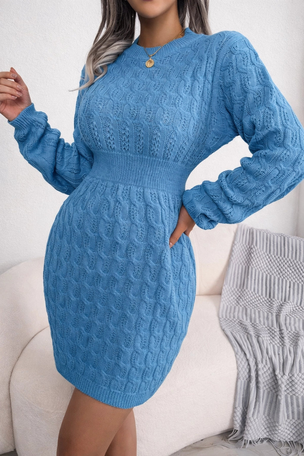 Noir Essence Knit Dress