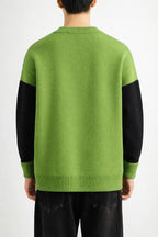 VividPatch Knit Pullover