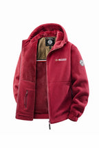 Fleece Sweatshirt Jacket