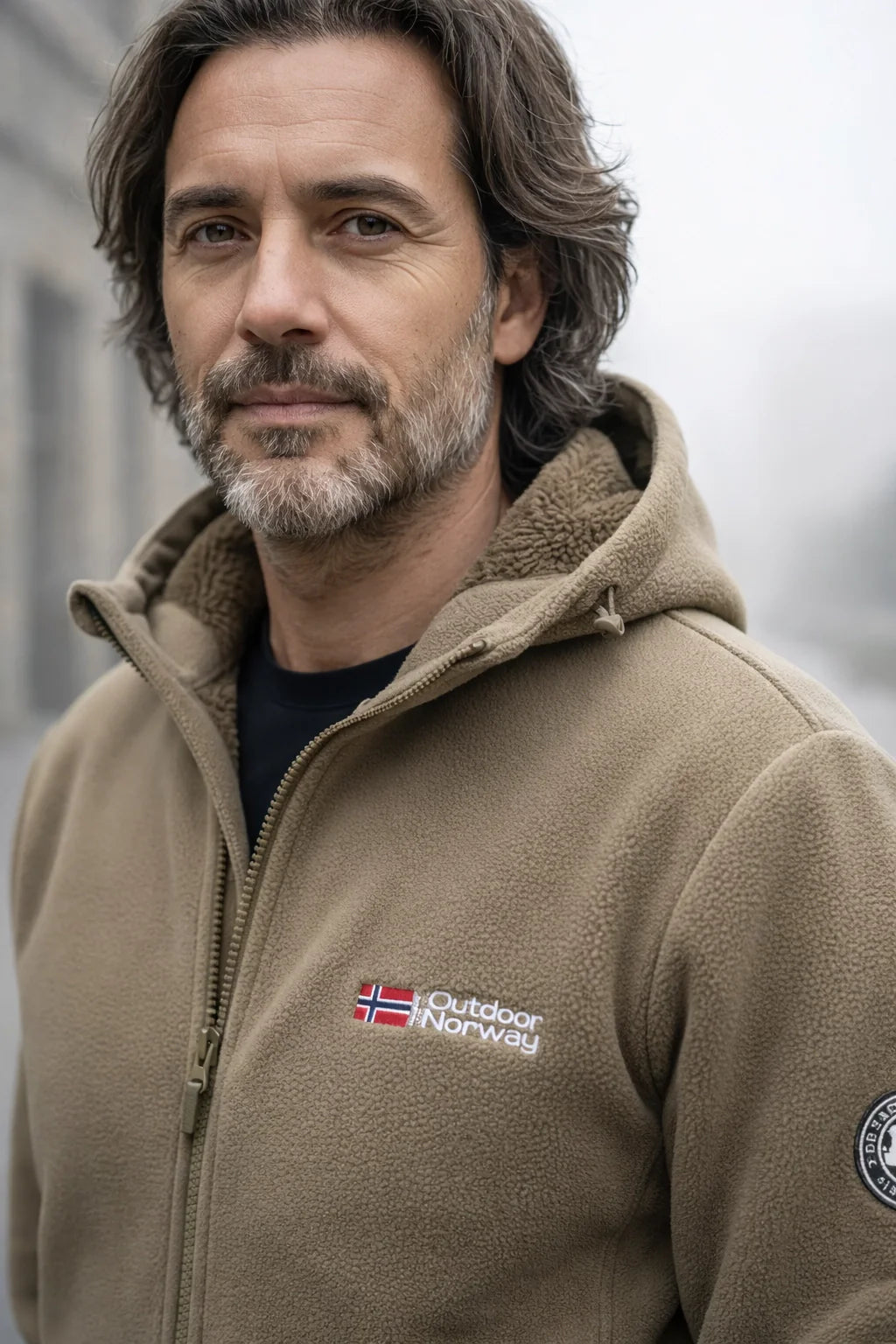 Fleece Sweatshirt Jacket