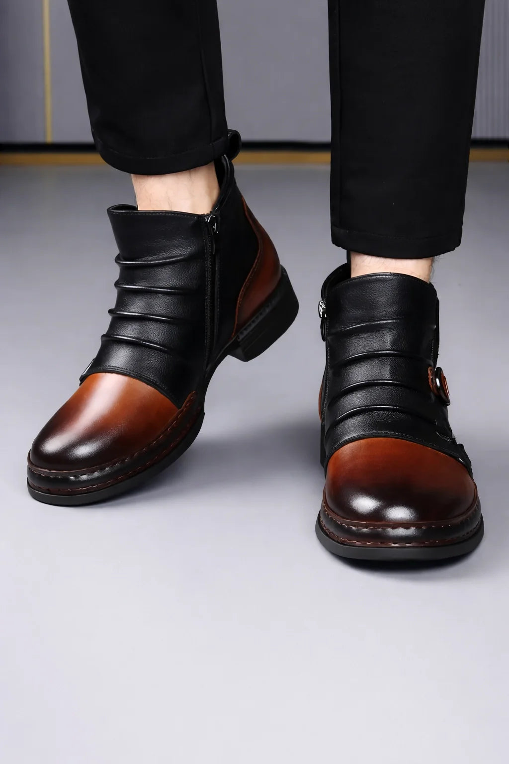 Classic Retro Ankle Boots