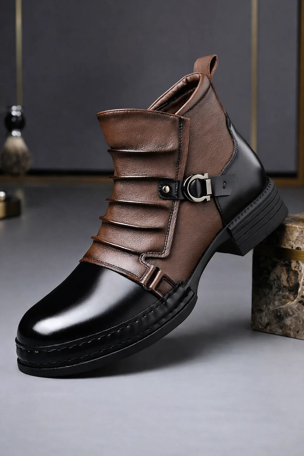 Classic Retro Ankle Boots