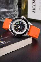 Silicone Strap Quartz Watch