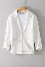 Striped Linen Jacket