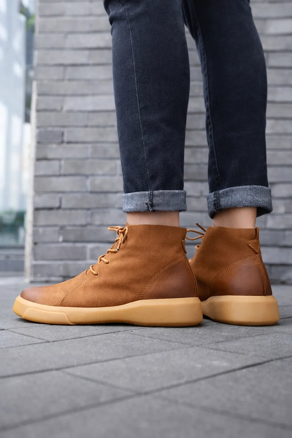 Breathable Leather Sneakers