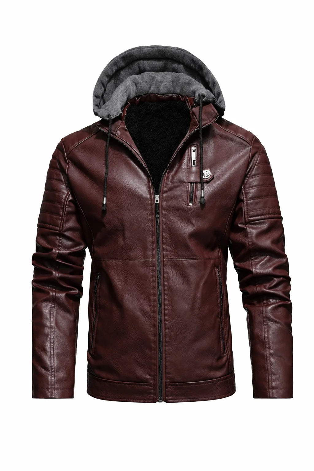 Men’s PU Biker Jacket