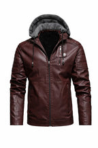 Men’s PU Biker Jacket
