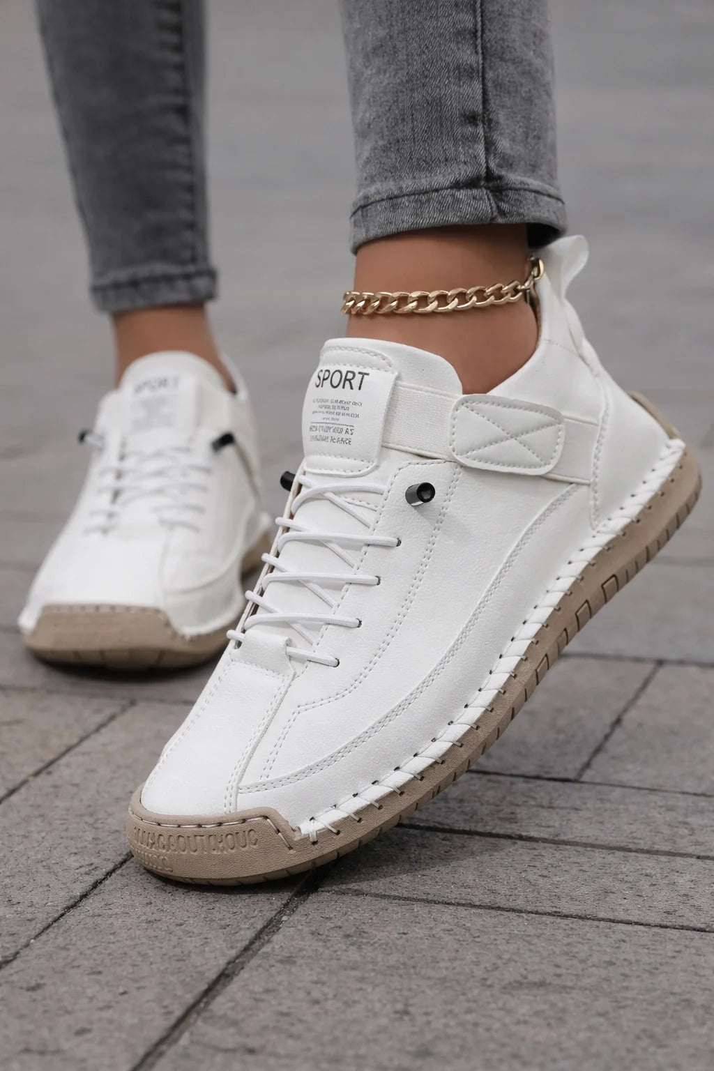 Serafina Leather Sneakers