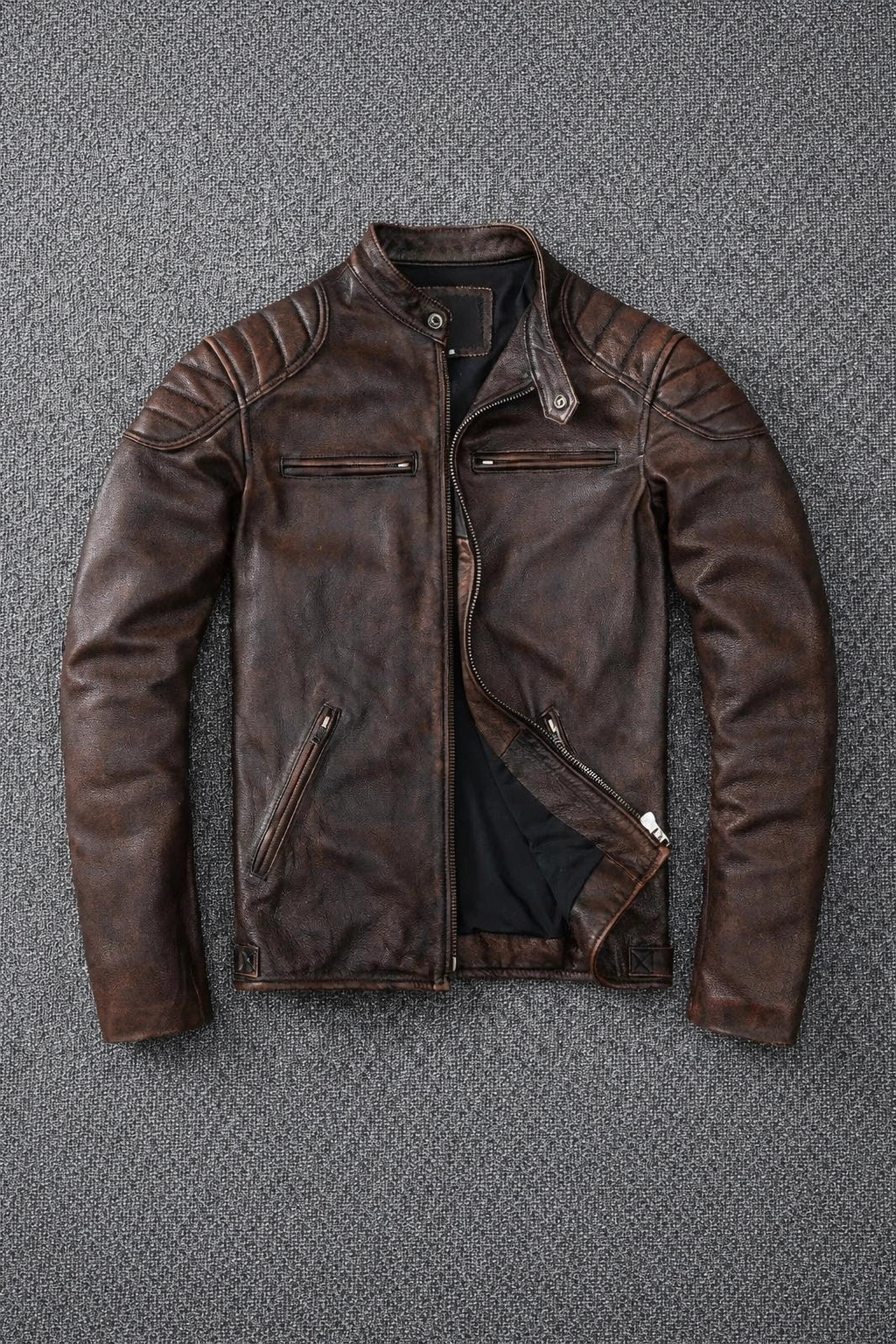 Cowhide Leather Jacket