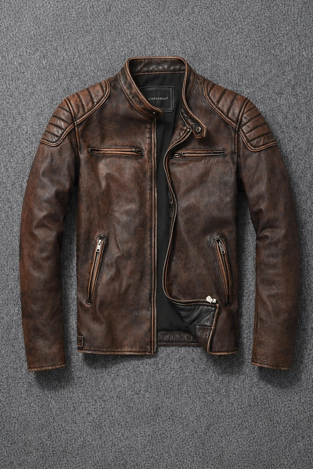 Cowhide Leather Jacket