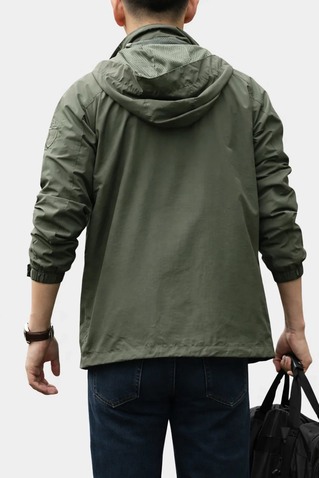 Hooded Windbreaker Jacket