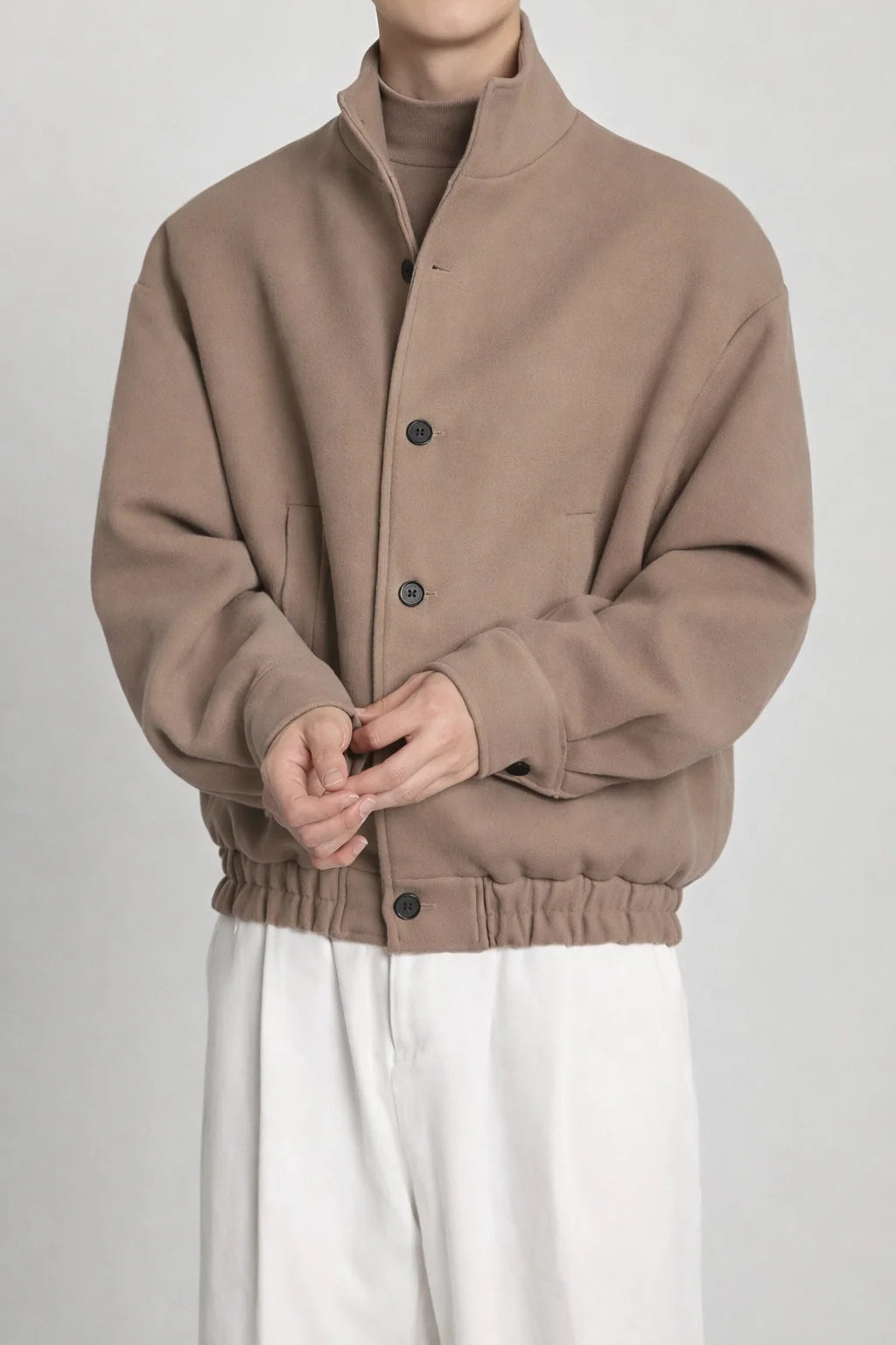 NoirRuff Wool Jacket