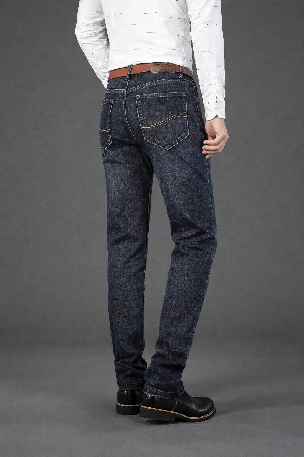 Classic Straight Denim Jeans