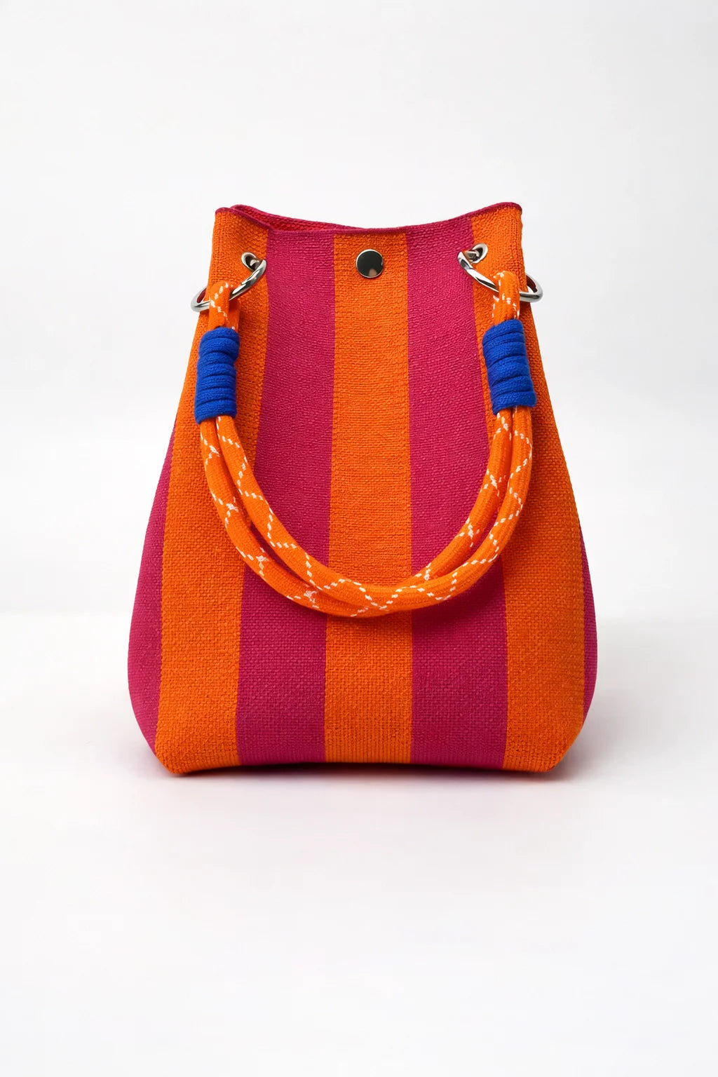 Retro Knit Bucket Handbag