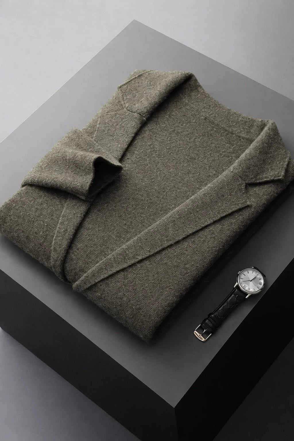 Merino Wool Button Cardigan