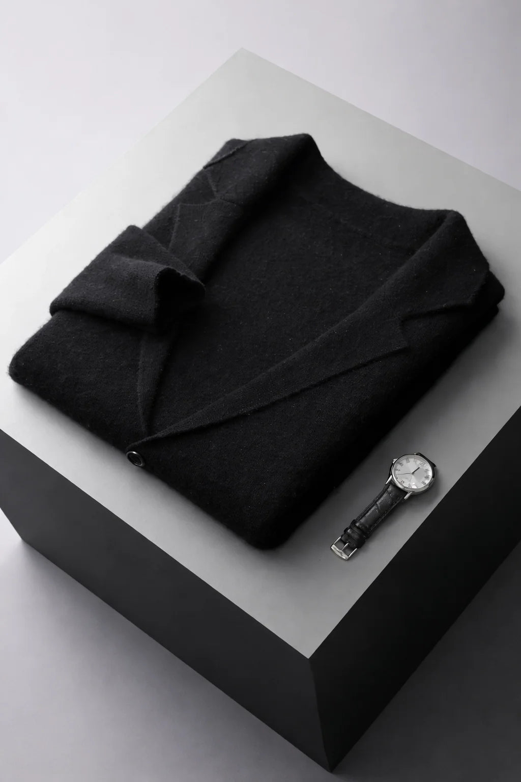 Merino Wool Button Cardigan