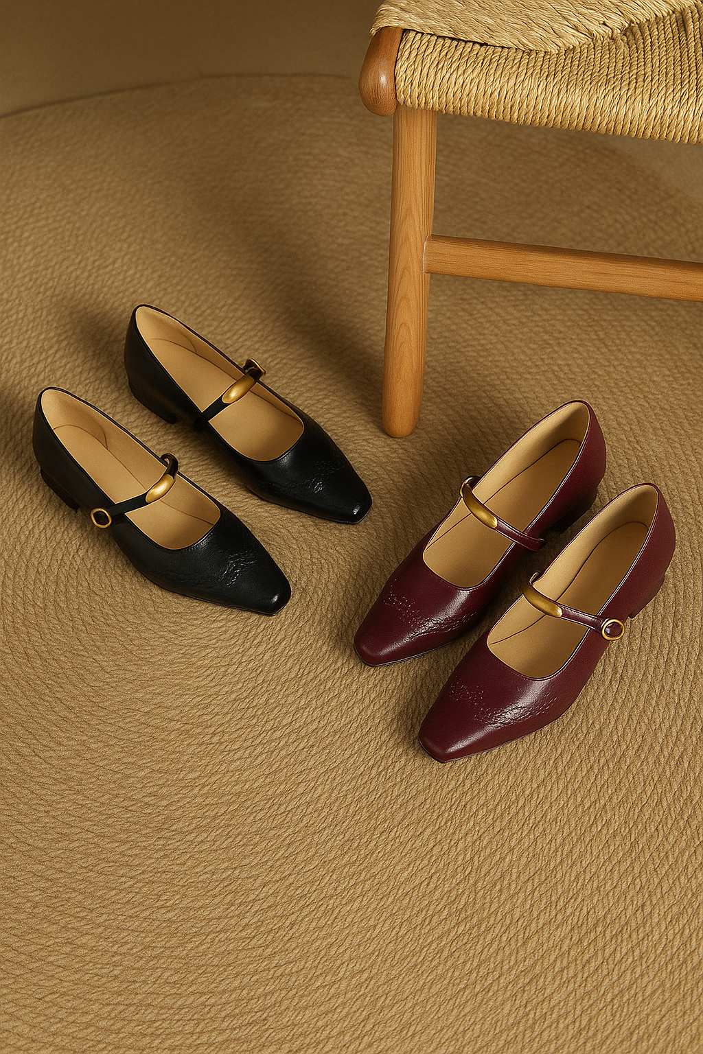 Riana Genuine Leather Heels