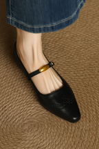 Riana Genuine Leather Heels