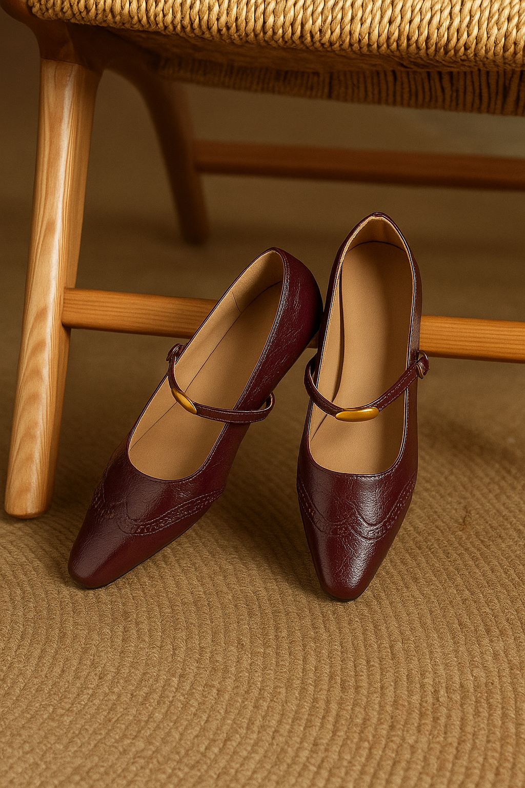 Riana Genuine Leather Heels