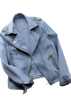 Freya Denim Zip Jacket