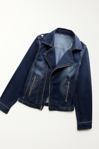 Freya Denim Zip Jacket