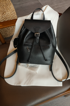 Panelled Leather Backpack